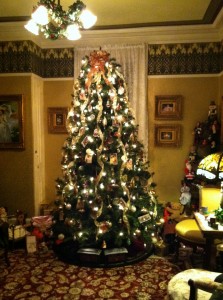 The Bacchus Inn Christmas tree